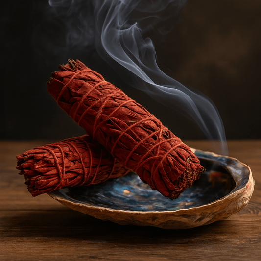 Dragon’s Blood White Sage Smudge Stick - GW Senseroom